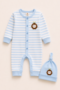 Organic Cotton Romper + Onesie Set – Set of 2