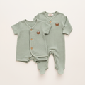 Organic Cotton Baby Romper + Onesie Set of 2